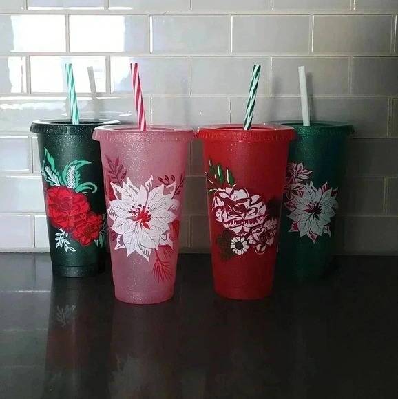 Custom Holiday Starbucks Tumblers - Picture 2 of 9